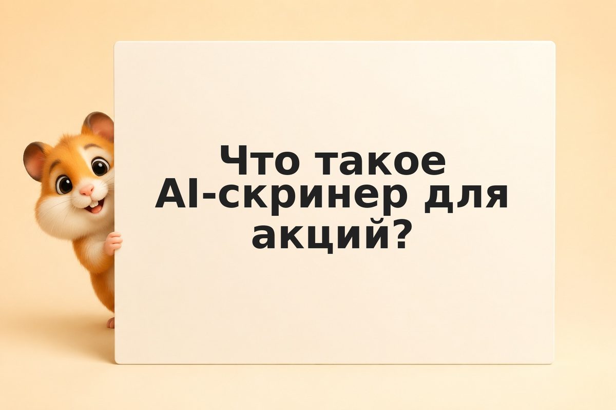 Таблица критериев выбора AI-скринера для поиска недооценённых акций