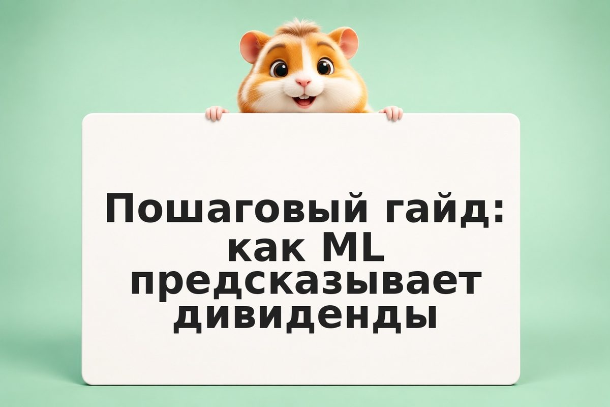 Пошаговый гайд: как ML предсказывает дивиденды