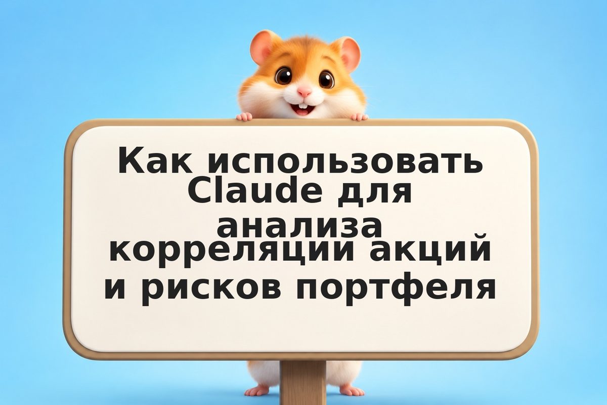 Как использовать Claude для анализа корреляции акций и рисков портфеля