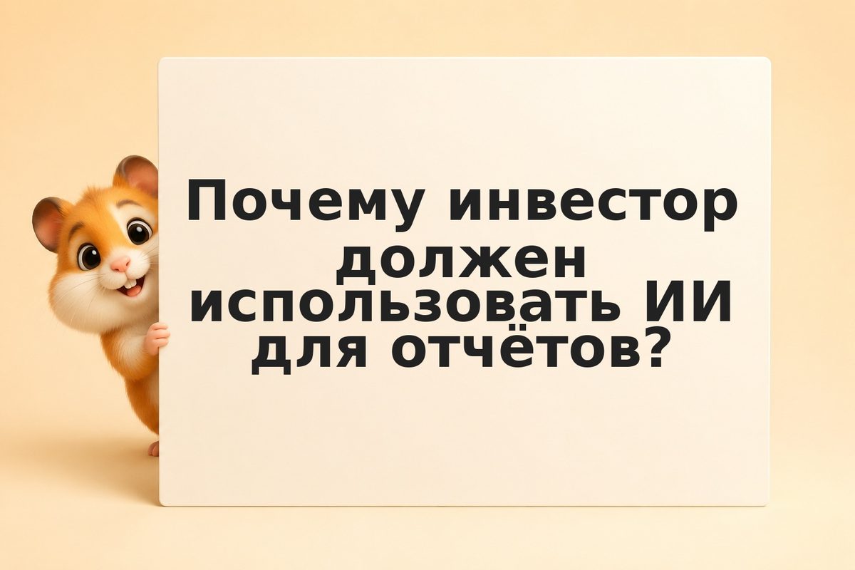 Анализ финансовых отчётов акций с помощью нейросетей