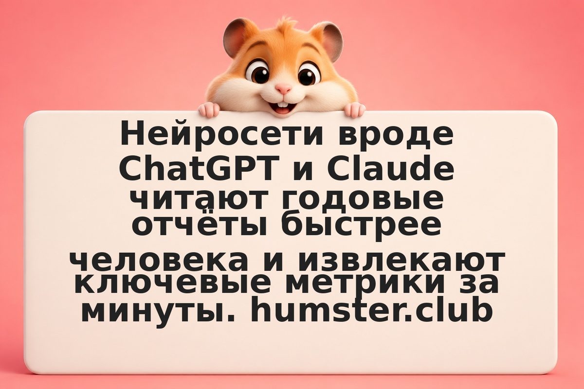 Анализ финансовых отчётов акций с помощью нейросетей