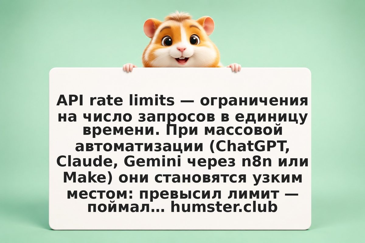 API rate limits и throttling: как не упасть с очередями