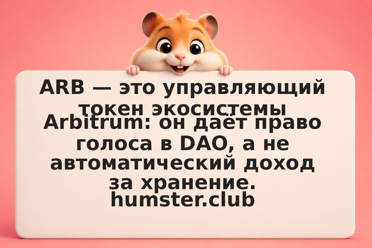 Arbitrum ARB: участие в управлении сетью, голосование и реальные риски