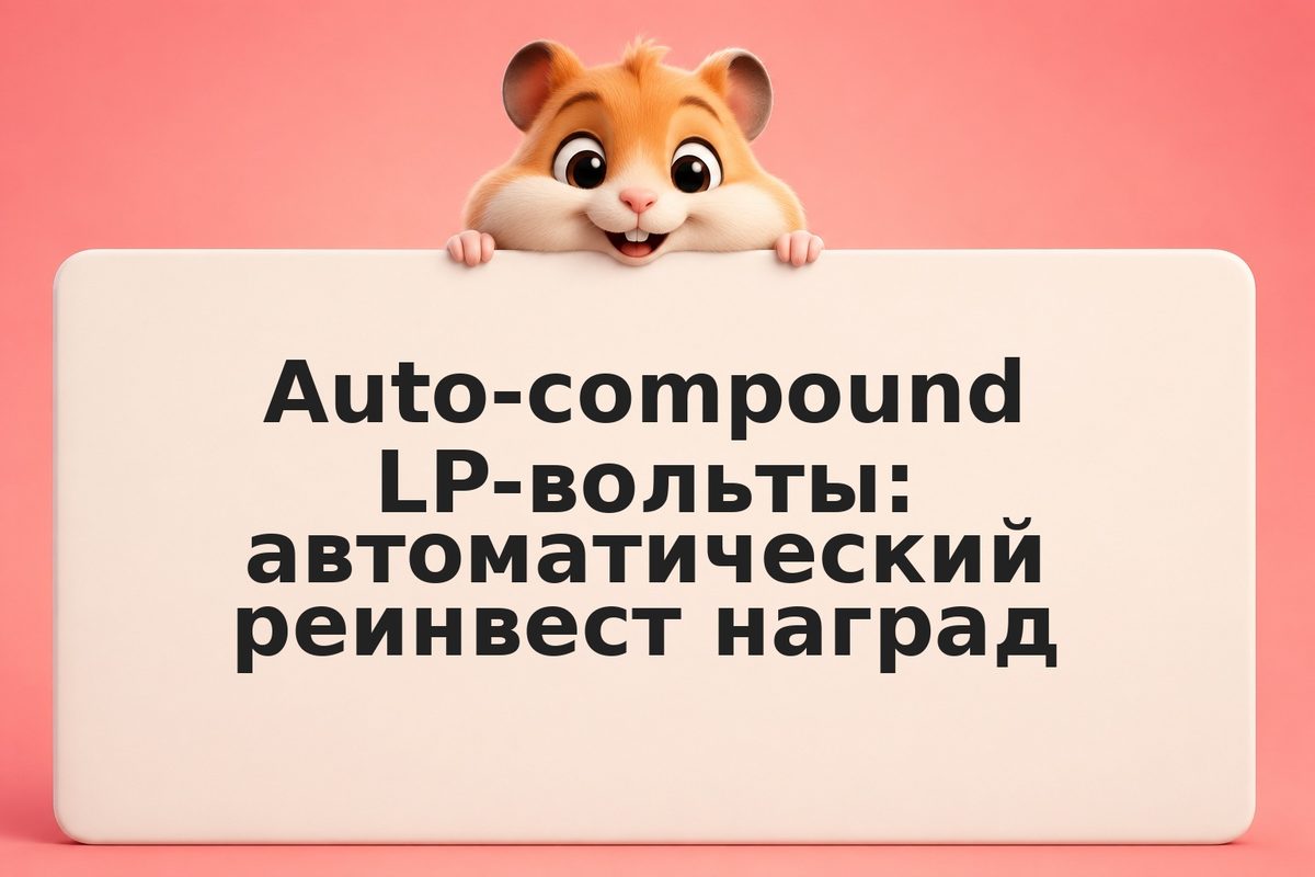 Auto-compound LP-вольты: автоматический реинвест наград