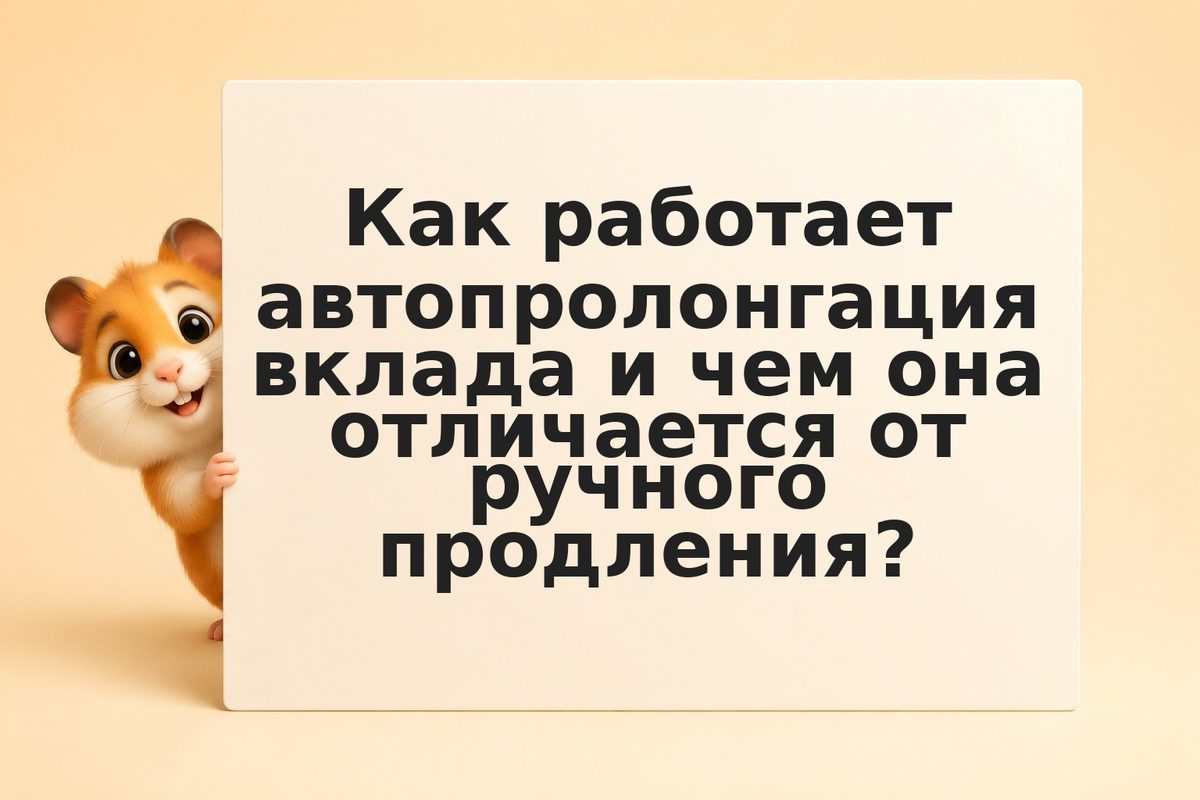 Автоматическое продление вклада: как не потерять доходность из-за пролонгации