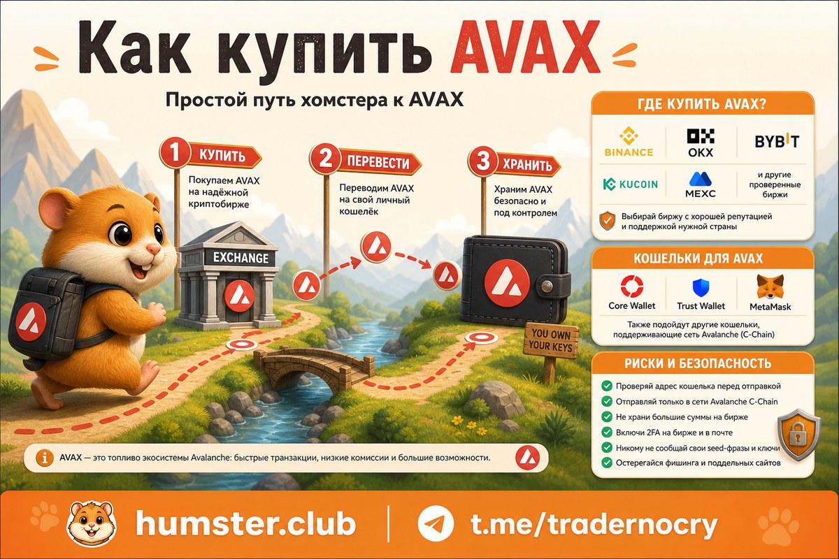 Avalanche (AVAX): высокоскоростной блокчейн и риски для инвестора