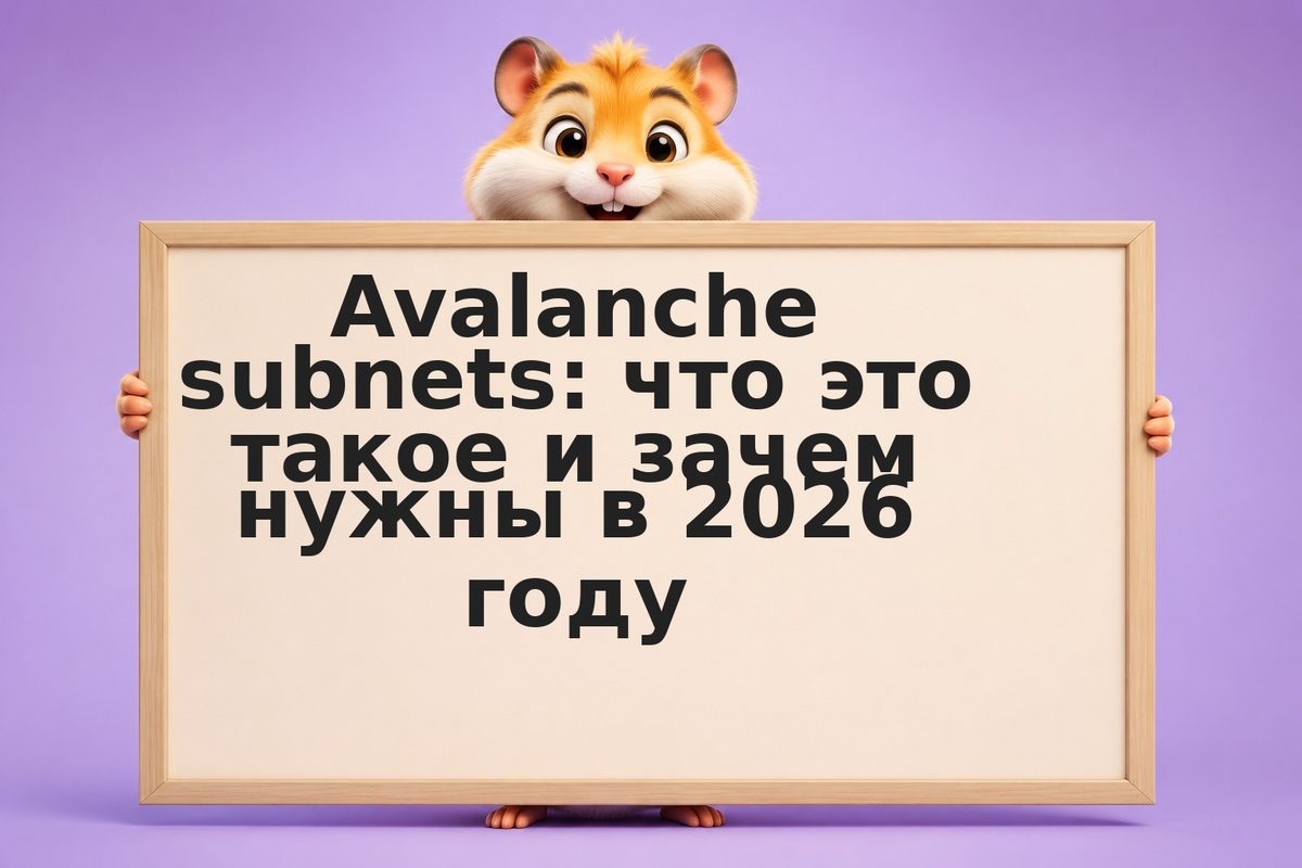 Avalanche subnets: что это такое и зачем нужны в 2026 году