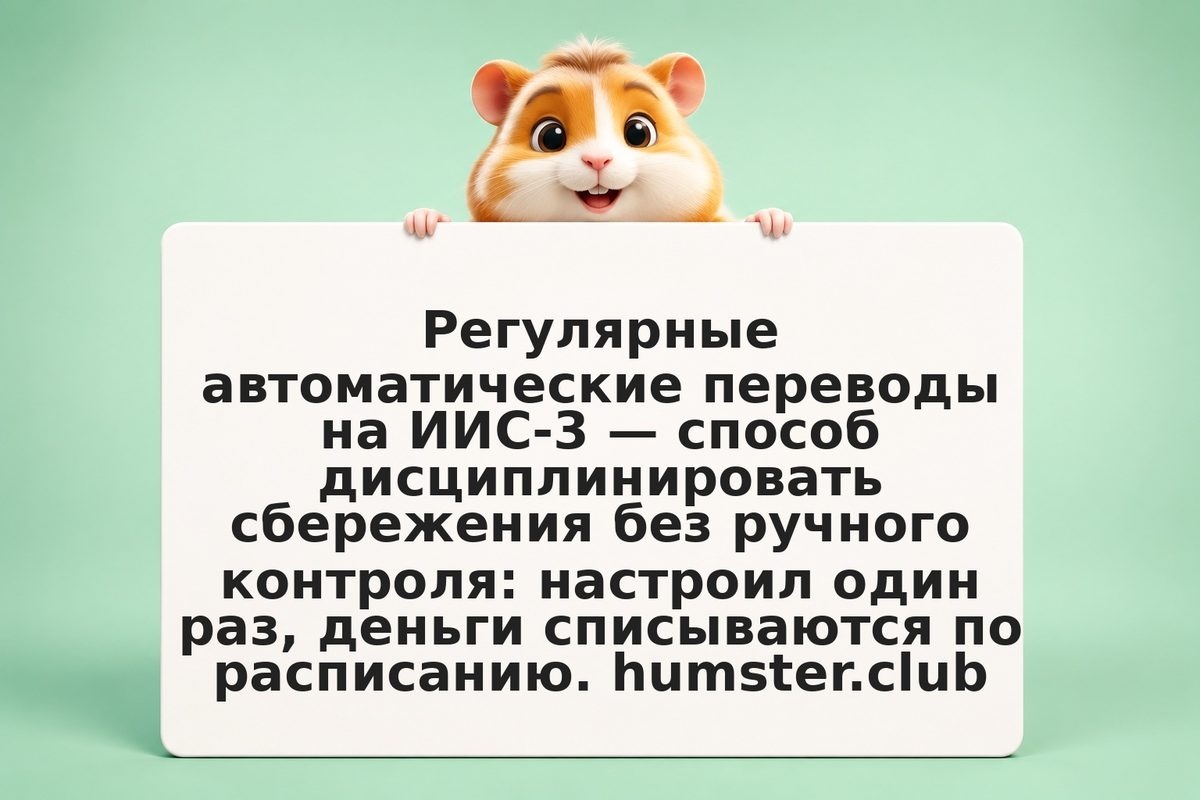 Автоматизация пополнений ИИС-3: как настроить регулярные переводы и не забывать