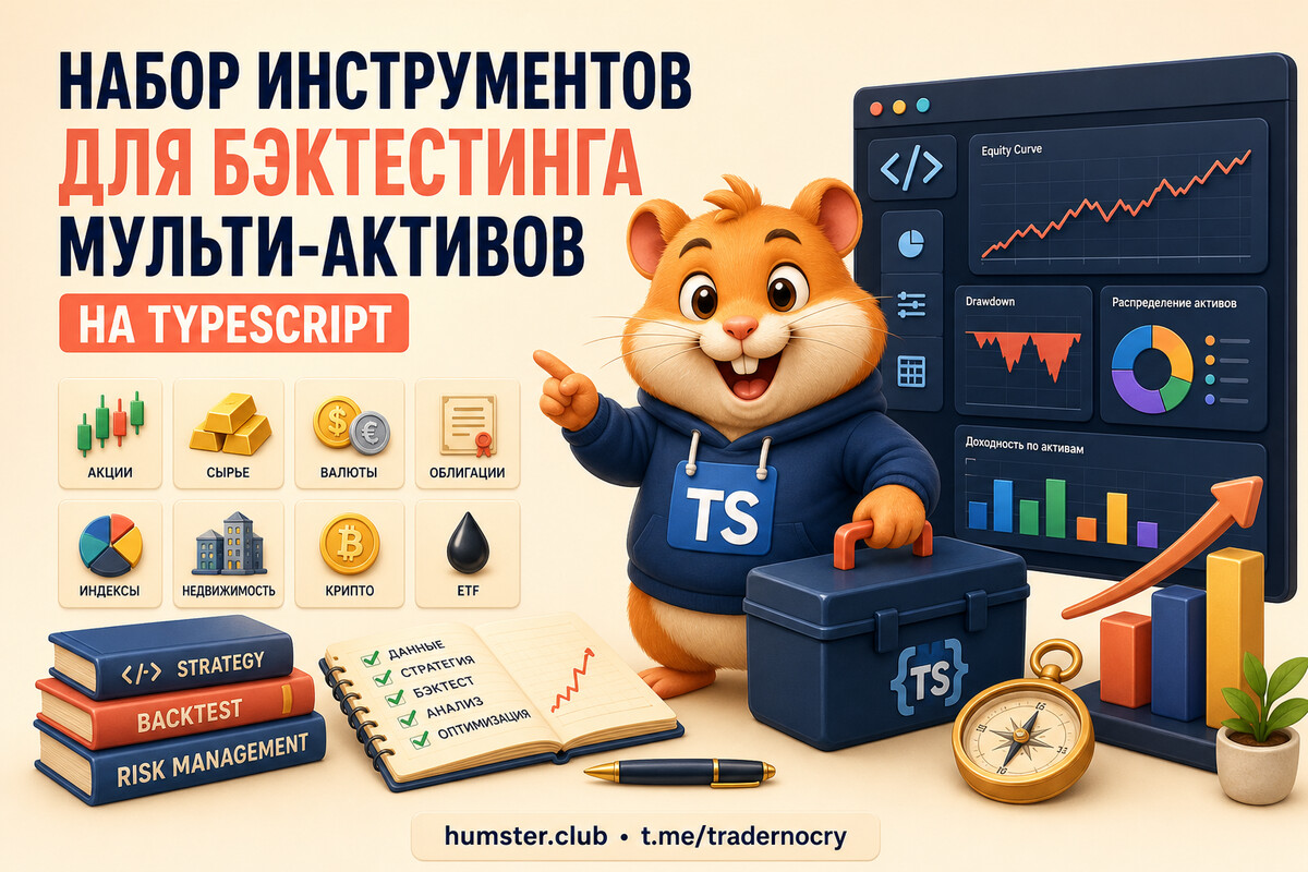 Backtest Kit: TypeScript-фреймворк для мультиактивного бэктестинга стратегий