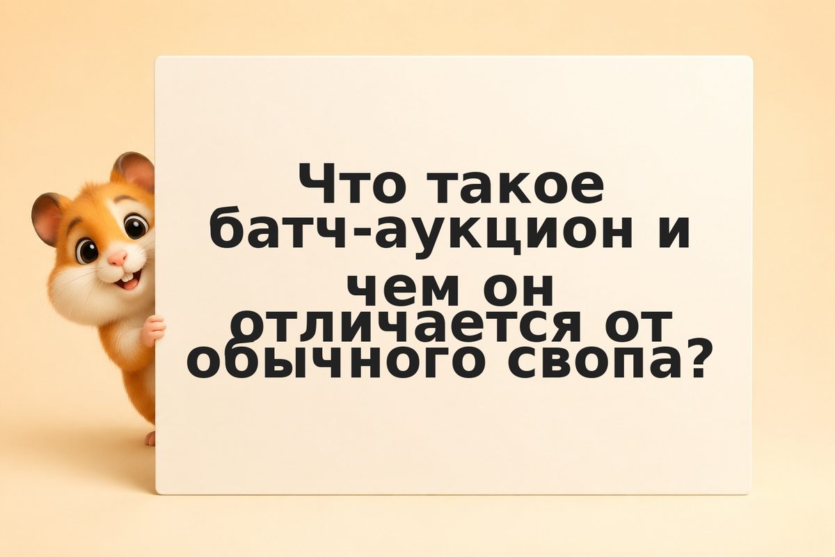 Батч-аукцион: механика единой цены для лучшего свопа в DeFi