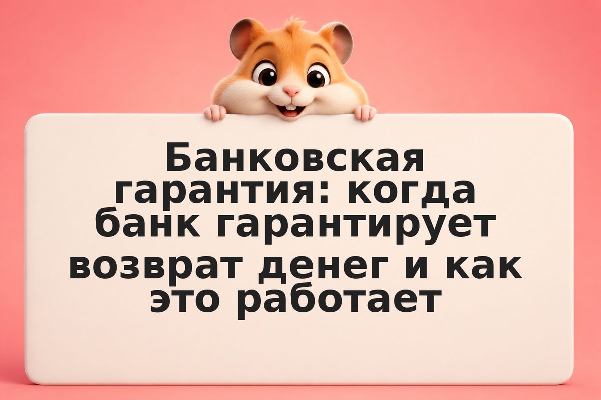 Банковская гарантия: когда банк гарантирует возврат денег и как это работает