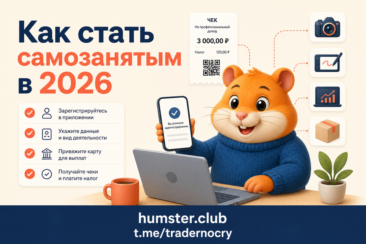 Стать самозанятым: пошагово через приложение Мой налог
