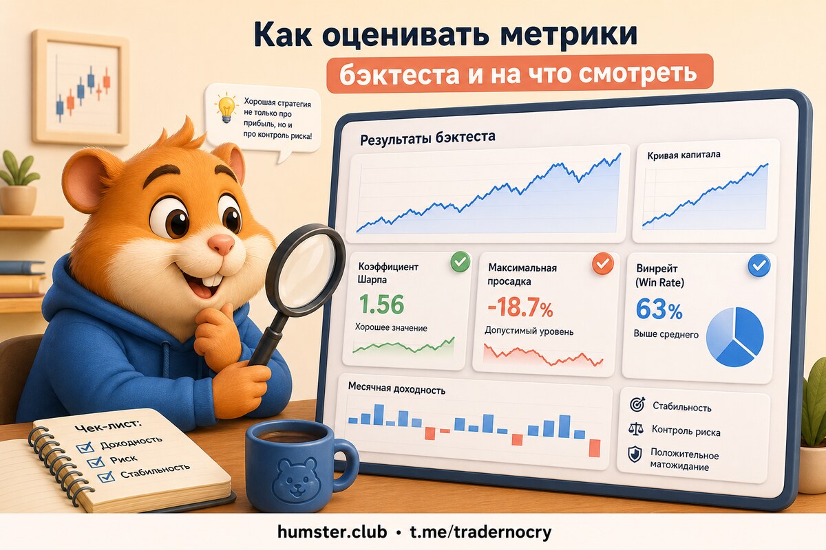 Метрики бэктеста: Sharpe, Sortino, Profit Factor и Win Rate — что релевантно и т