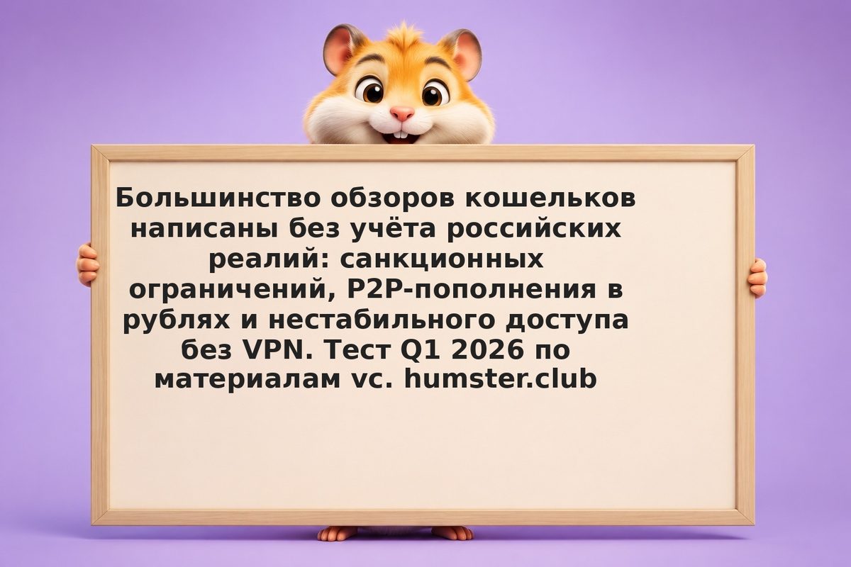 11 криптокошельков, которые реально работают в России: практический тест Q1 2026