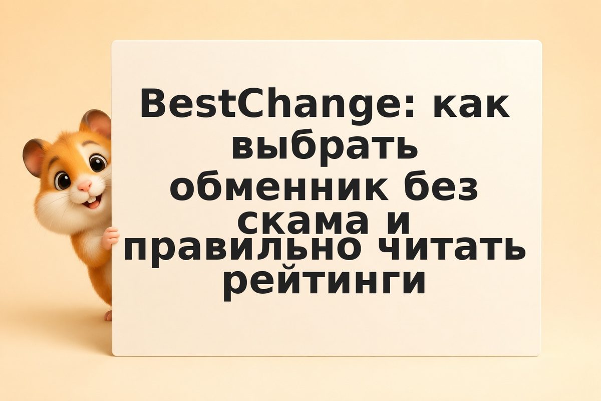 BestChange: как выбрать обменник без скама и правильно читать рейтинги