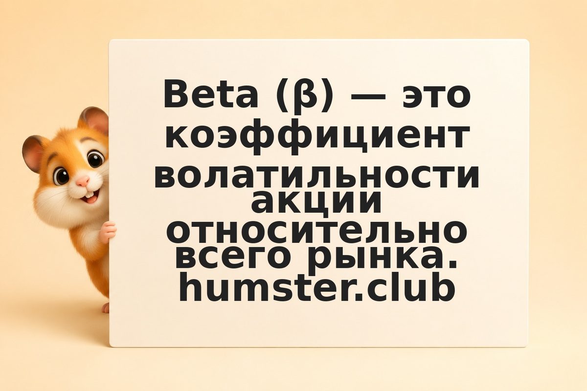 Beta-коэффициент: риск vs рынок