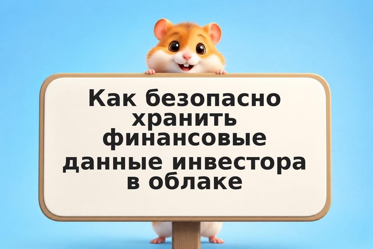 Как безопасно хранить финансовые данные инвестора в облаке