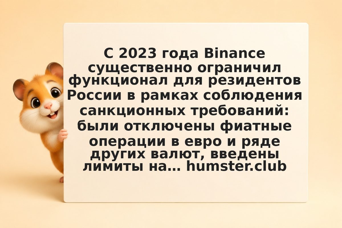 Binance для россиян в 2026: что доступно сейчас