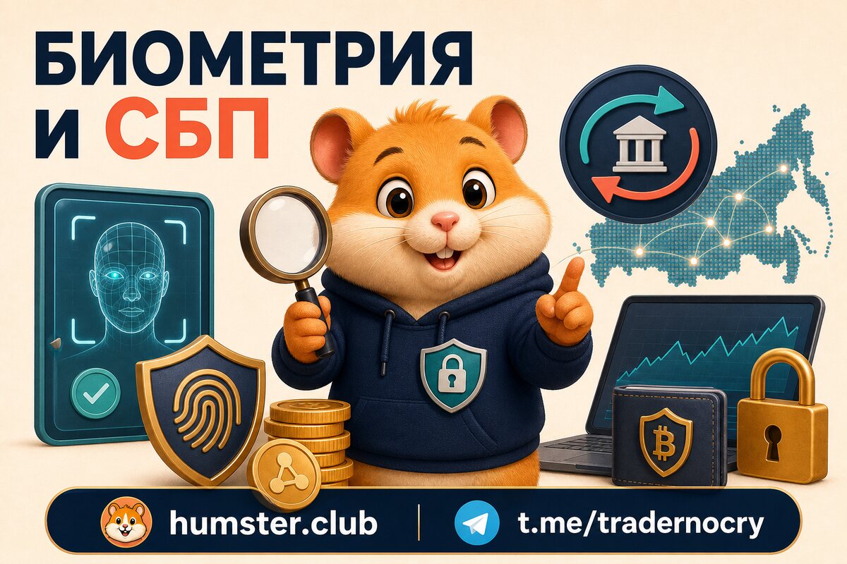 Биометрия в СБП: как изменилась безопасность платежей и при чём здесь криптовалю