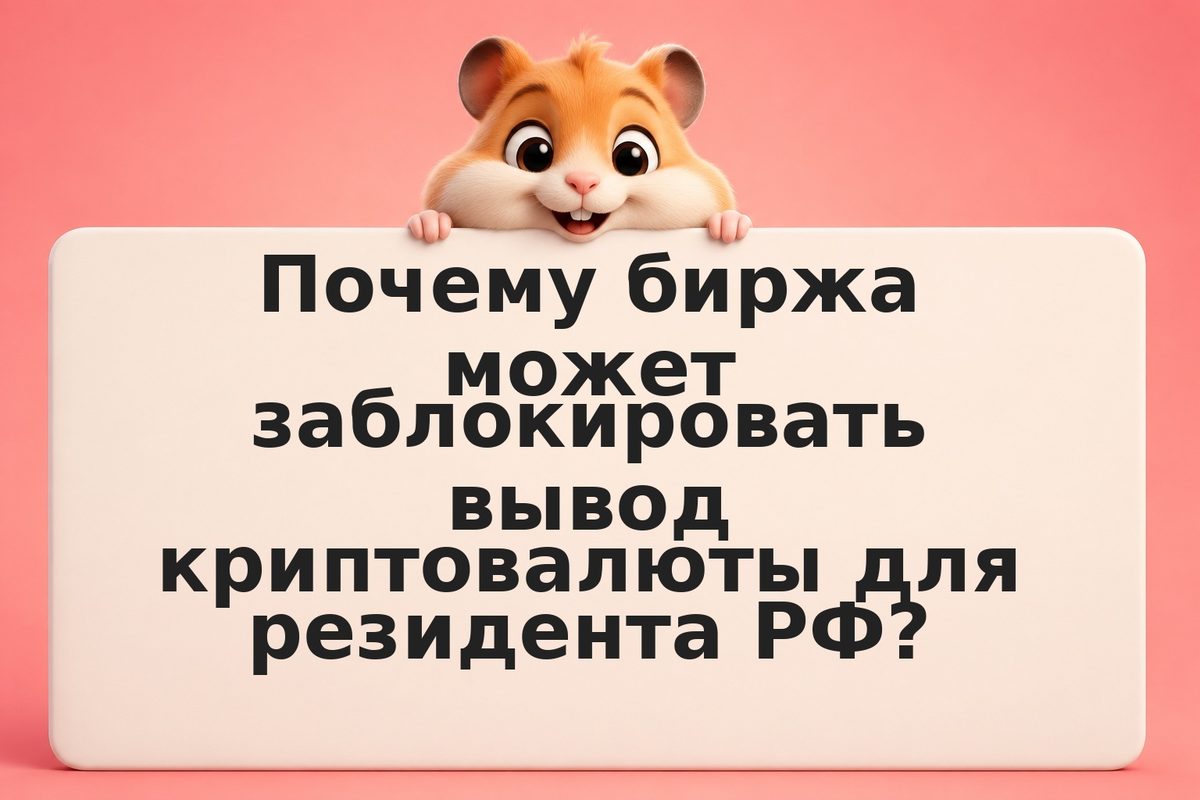 Что делать если биржа заблокировала вывод крипты