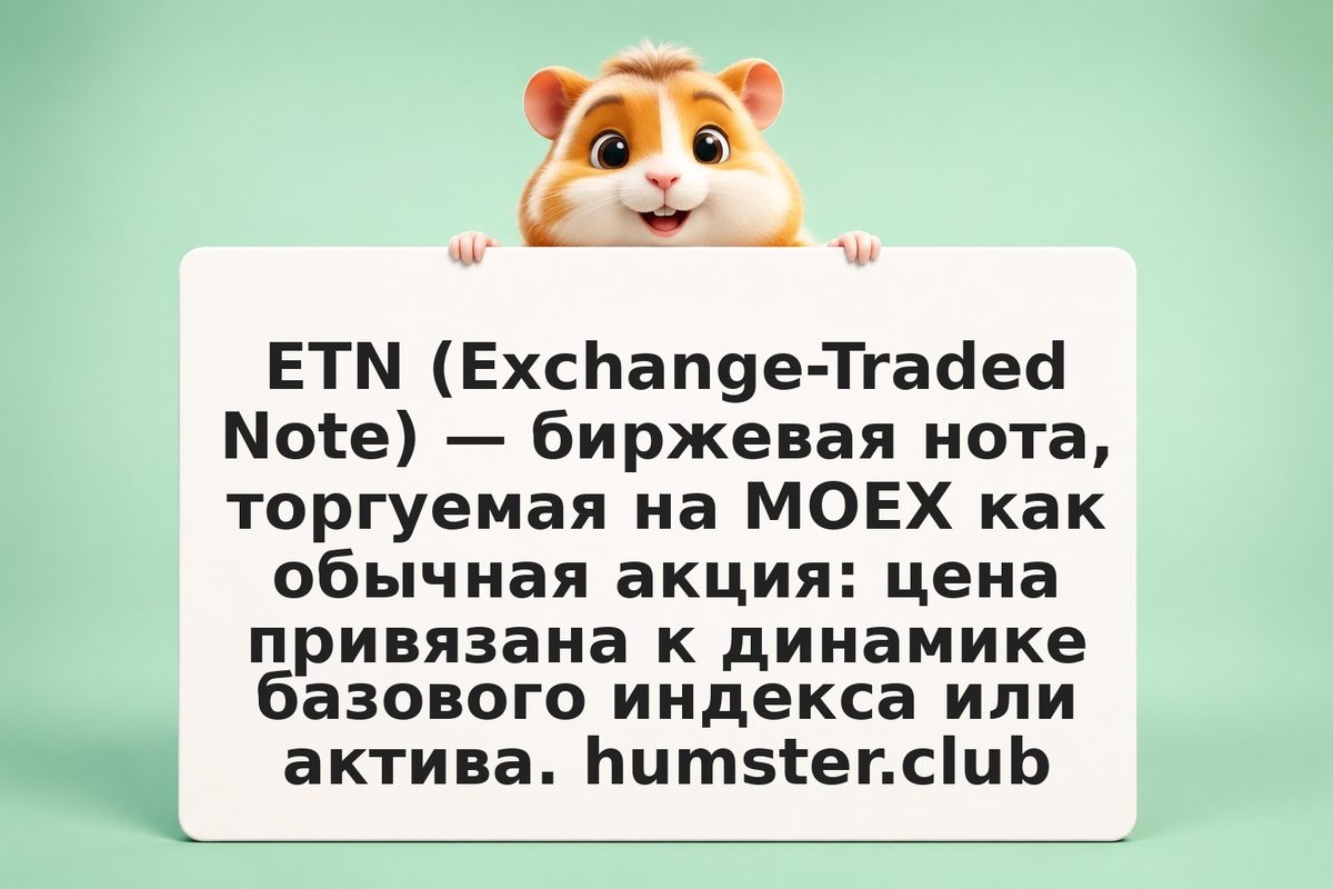 Биржевые ноты (ETN) на Московской бирже: механика, отличия от ETF и ключевые рис