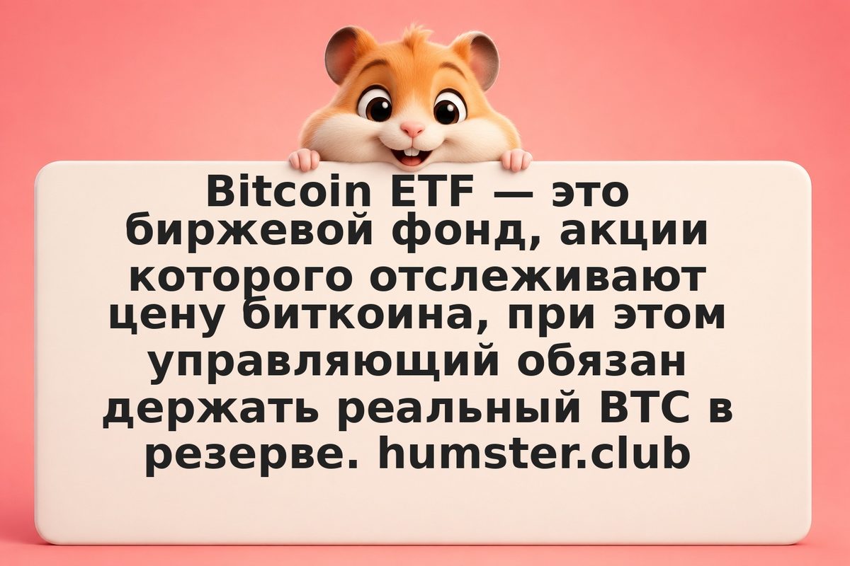 Как Bitcoin ETF влияет на курс биткоина: механизм