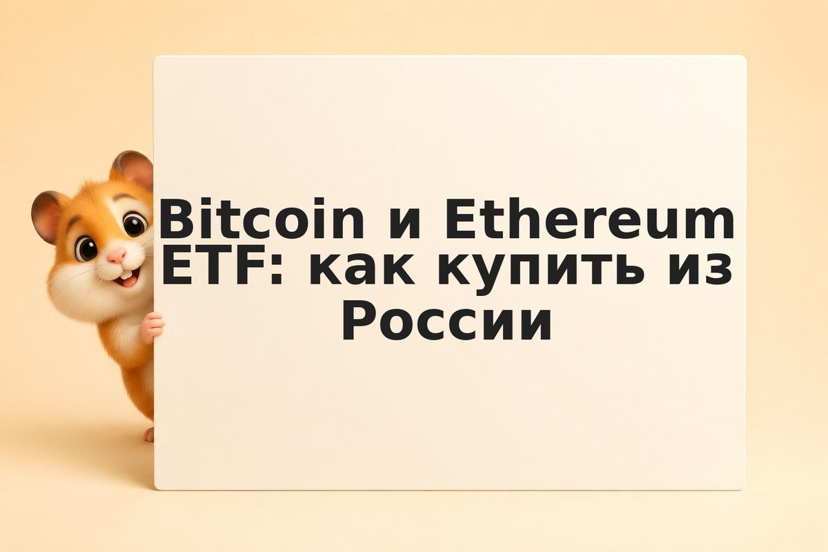 Bitcoin и Ethereum ETF: как купить из России
