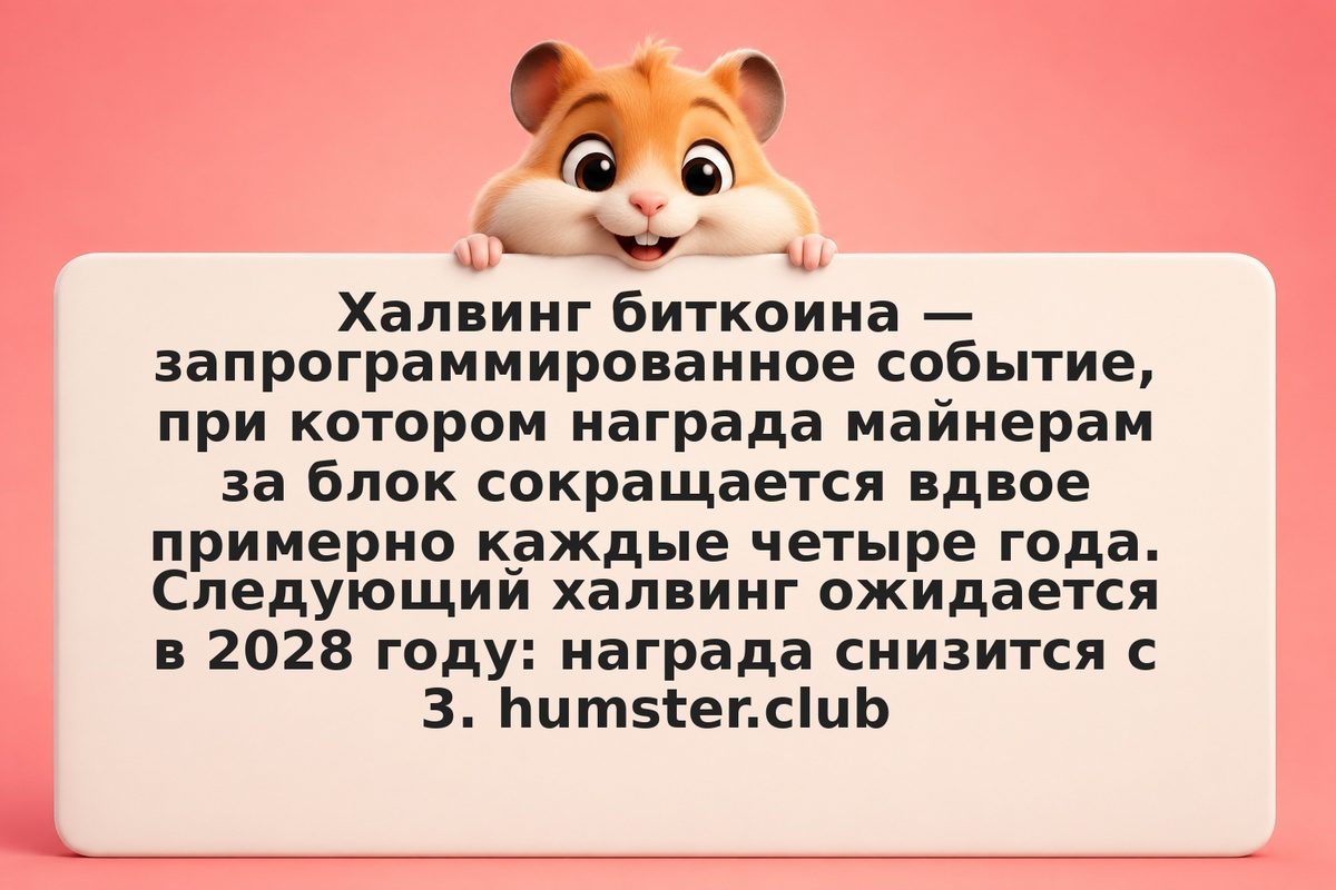 Халвинг биткоина 2028: как влияет на цену актива