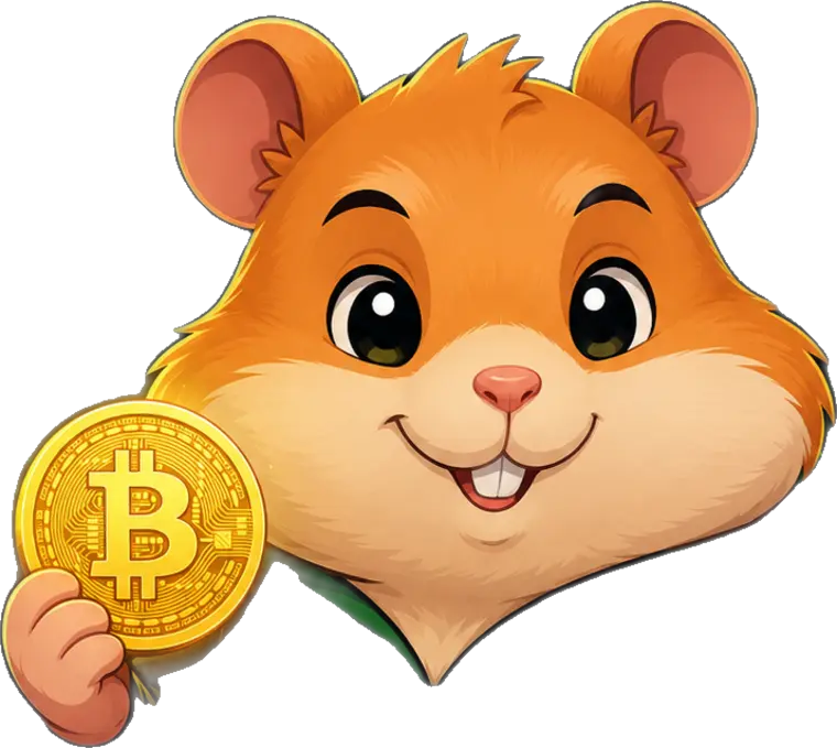Маскот изучает график биткоина с отметками халвингов и задумывается