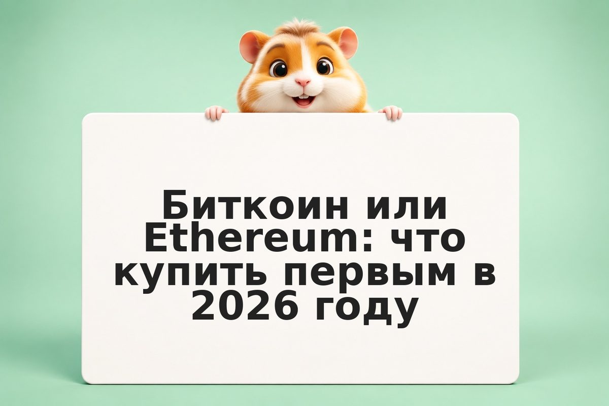 Биткоин или Ethereum: что купить первым в 2026 году