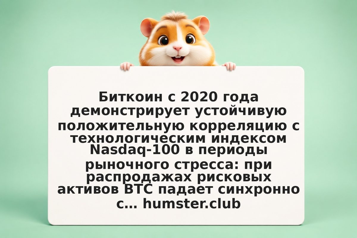 Корреляция биткоина с Nasdaq: почему это важно для вашего портфеля