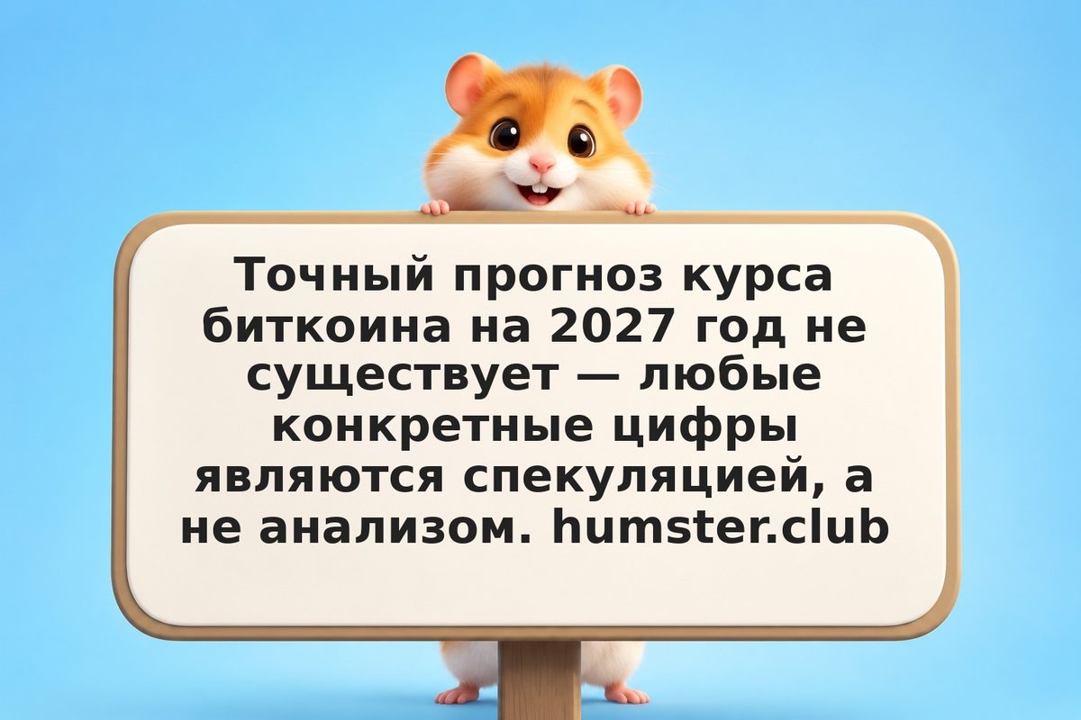 Прогноз курса биткоина на 2027 год: аналитика