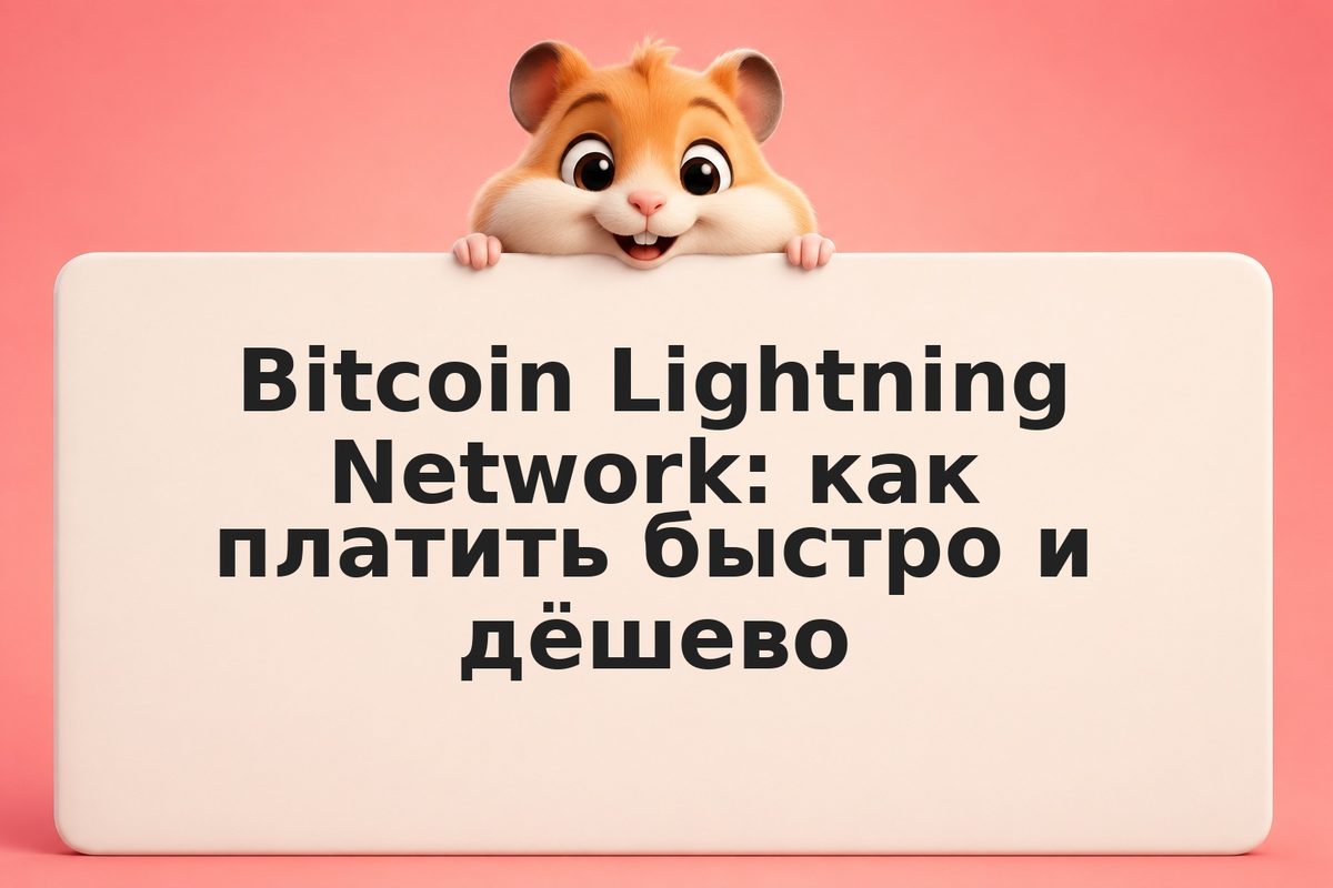 Bitcoin Lightning Network: как платить быстро и дёшево
