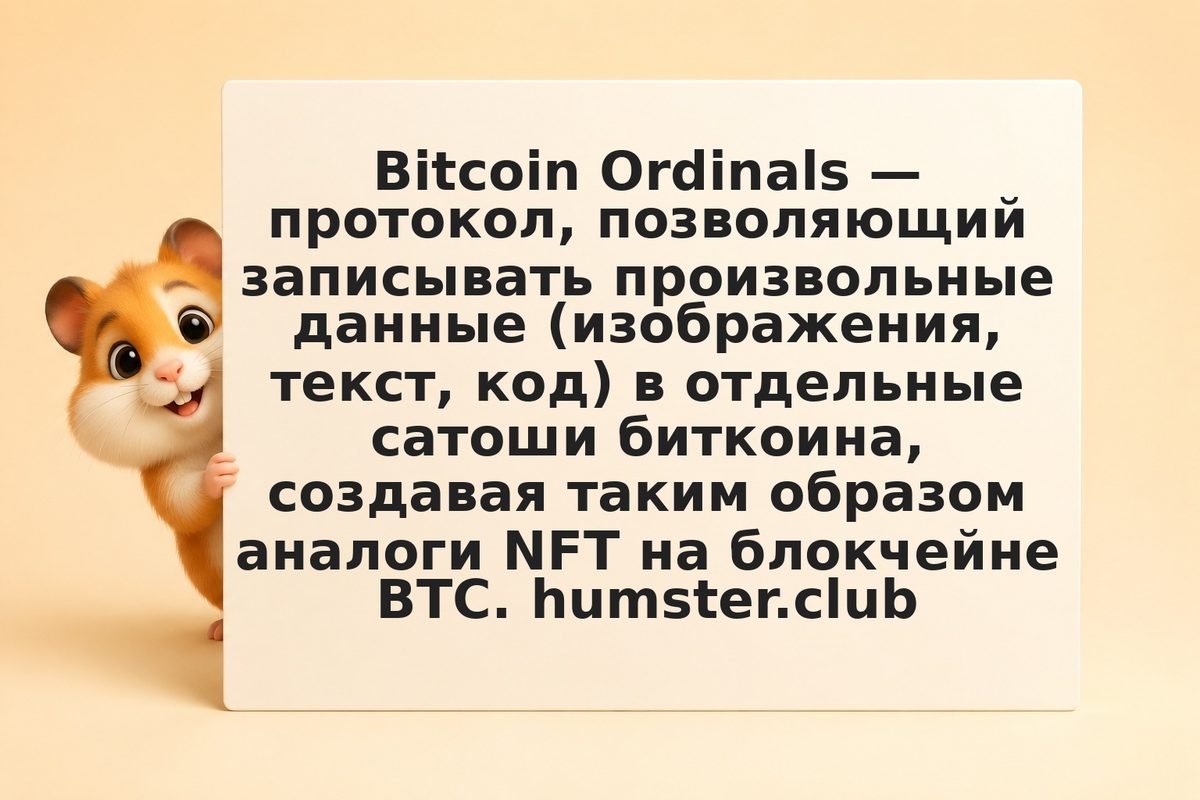 Bitcoin Ordinals и NFT на биткоине: что это такое