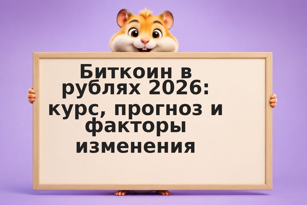 Биткоин в рублях 2026: курс, прогноз и факторы изменения