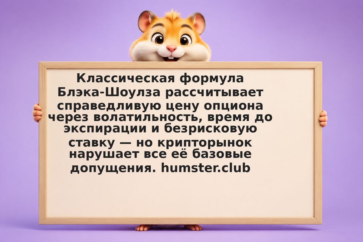 Модель Black-Scholes для DeFi: адаптация под криптоопционы и перпетуальные контр