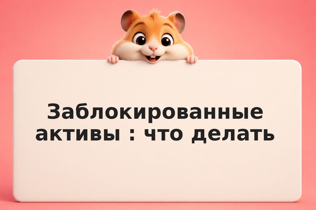 Заблокированные активы: что делать