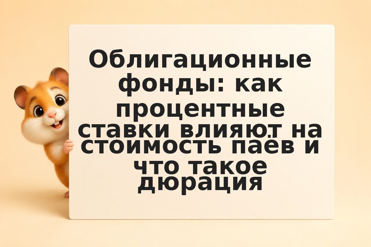 Облигационные фонды: как процентные ставки влияют на стоимость паёв и что такое 