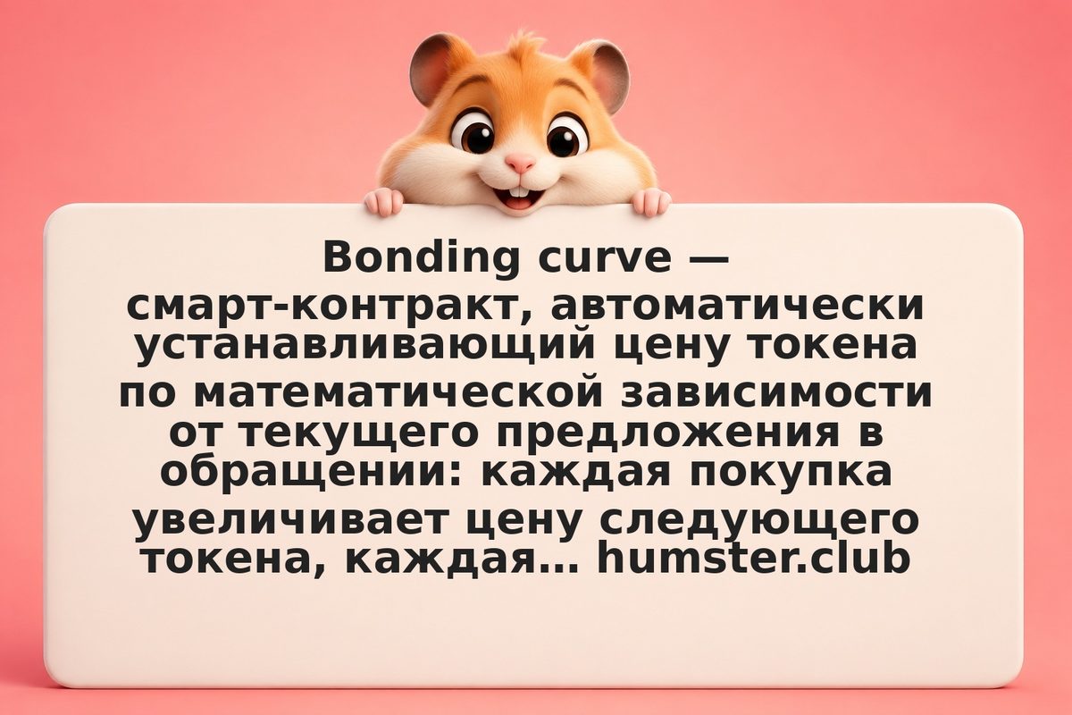 Bonding curve токенов: что это такое и как влияет на цену