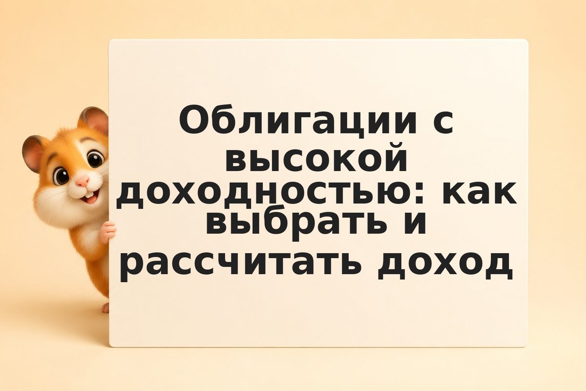 Облигации с высокой доходностью: как выбрать и рассчитать доход
