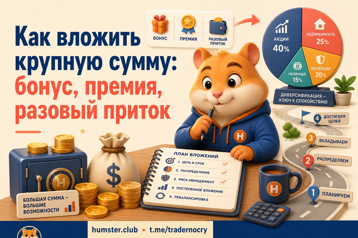 Инвестирование крупного разового притока: бонус и премия
