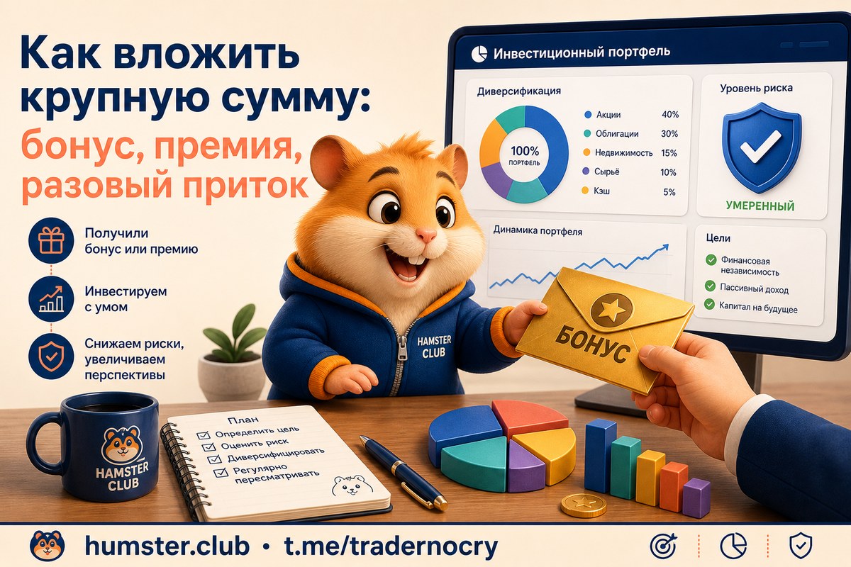 Инвестирование крупного разового притока: бонус и премия