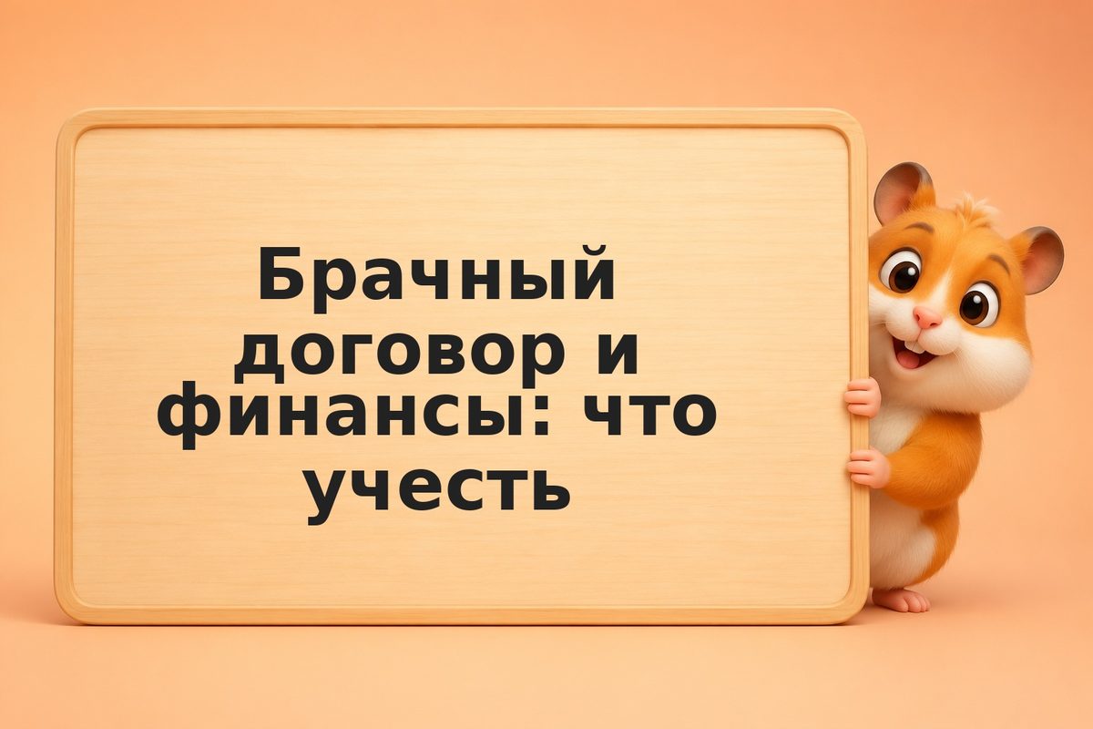 Брачный договор и финансы: что учесть