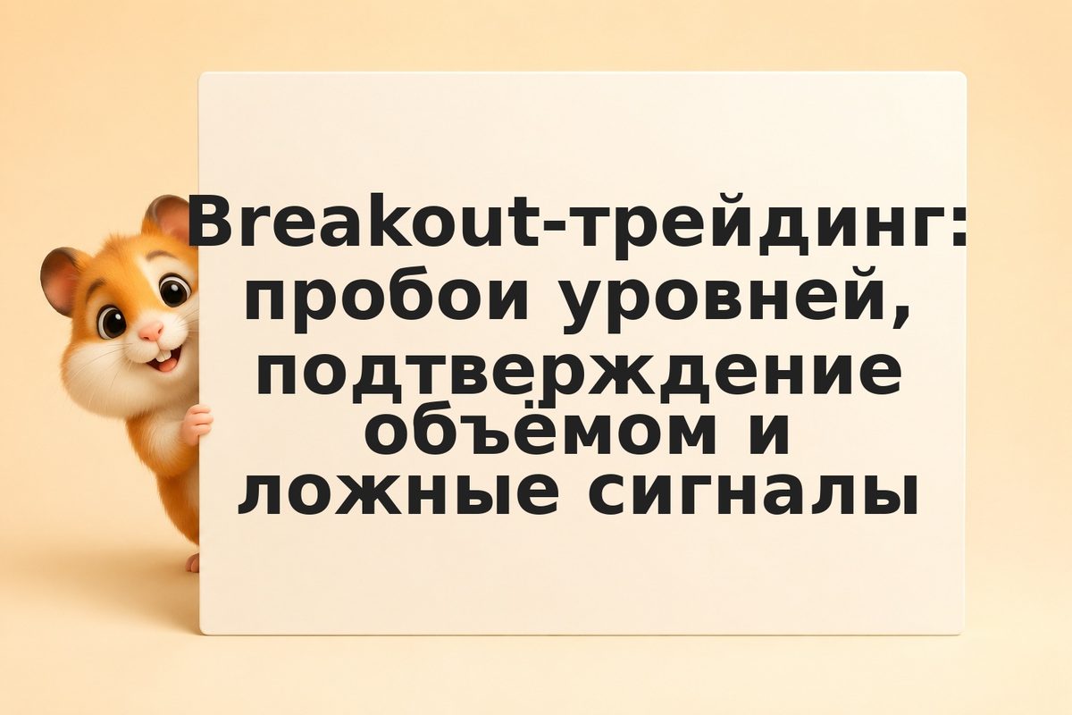 Breakout-трейдинг: пробои уровней, подтверждение объёмом и ложные сигналы