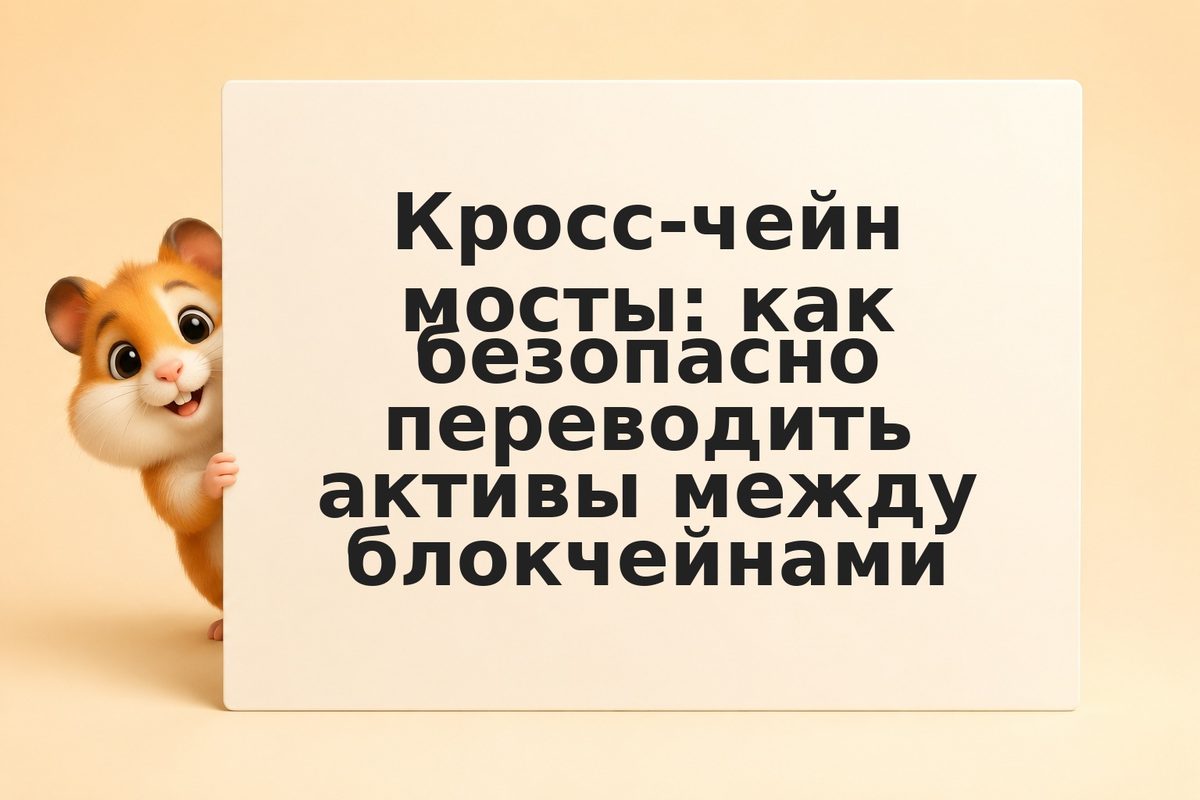 Кросс-чейн мосты: как безопасно переводить активы между блокчейнами