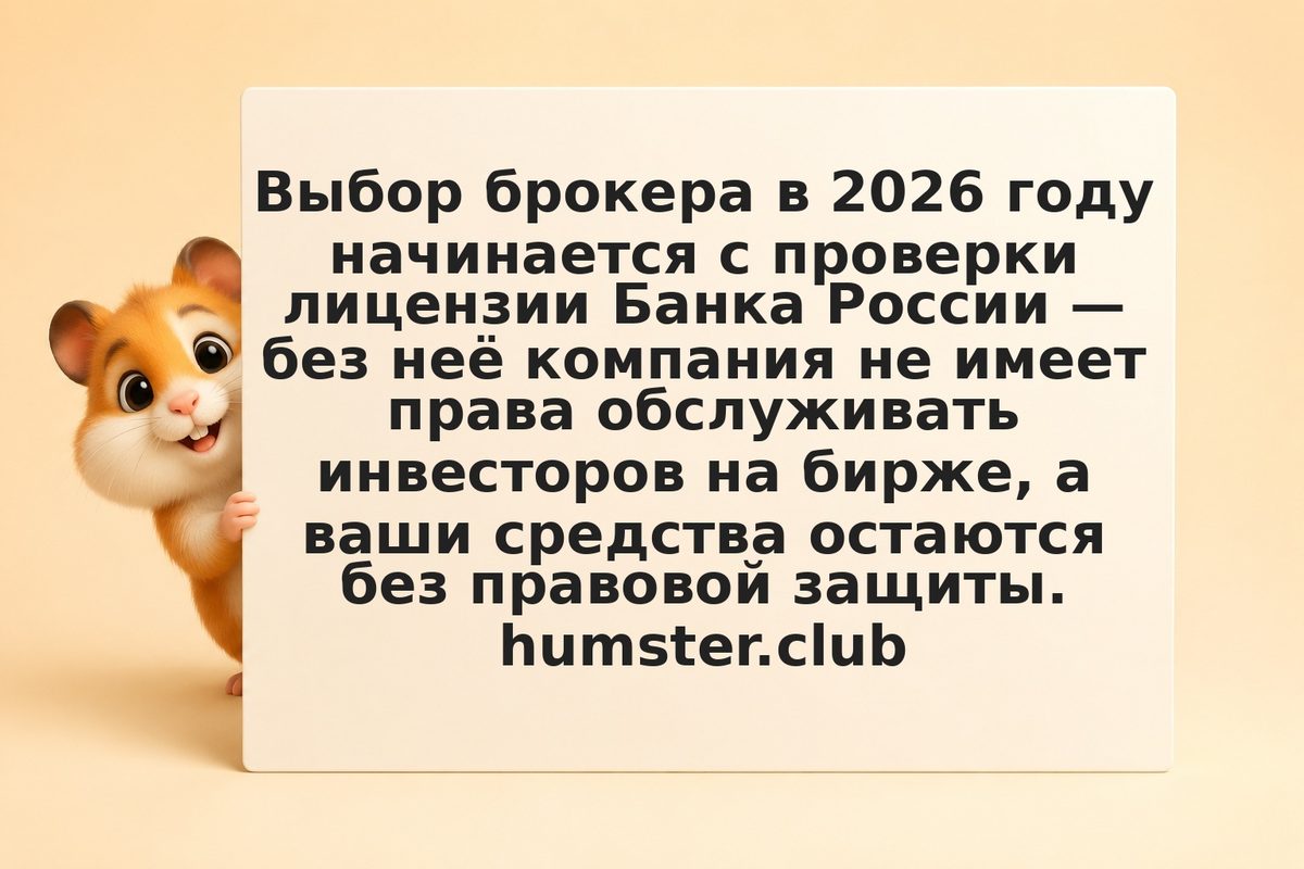 Брокеры в России 2026: рейтинг надёжности, комиссии, выбор