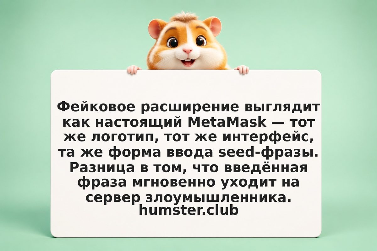 Вредоносные расширения Chrome: как подменяют MetaMask и другие криптокошельки