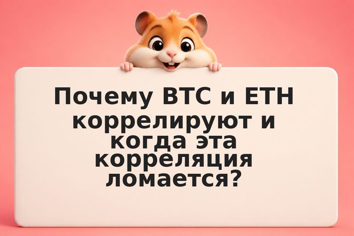 BTC vs ETH: корреляция, дивергенции и стратегии на основе взаимосвязи двух крупн