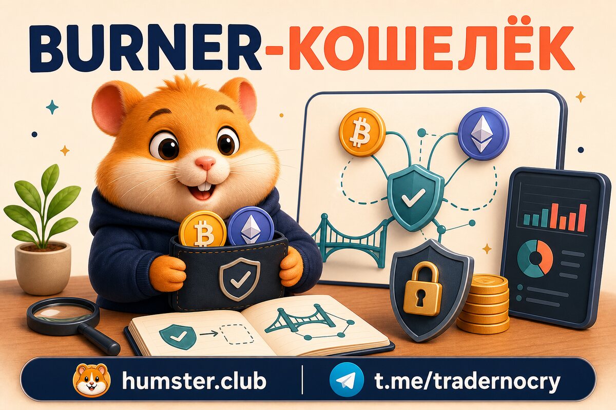 Burner-кошельки: как создать одноразовый кошелёк и зачем он нужен в DeFi