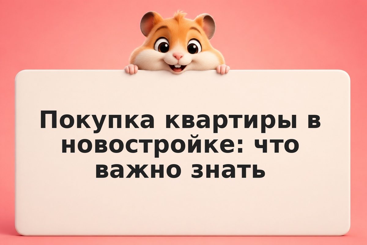 Покупка квартиры в новостройке: что важно знать